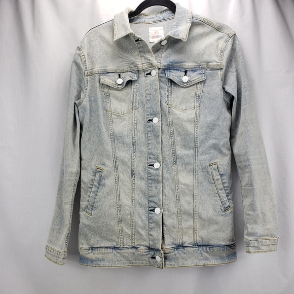 Lularoe Unicorn Denim Jacket Women's Size Medium - Picture 2 of 6